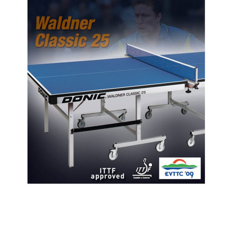 Фотография Теннисный стол Donic Waldner Classic 25 зеленый 1