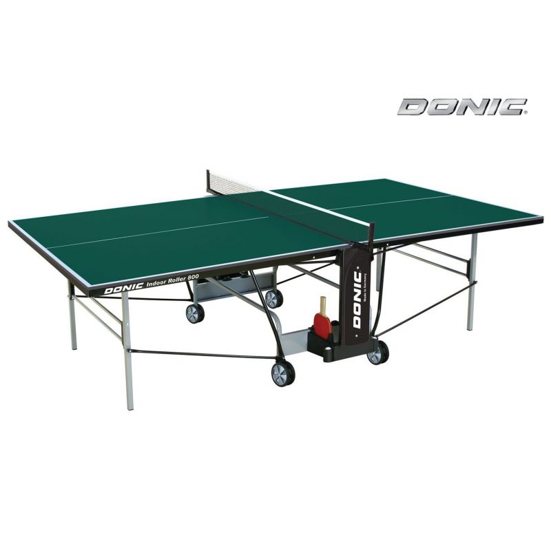 Фотография Теннисный стол Donic Indoor Roller 800 зеленый 0