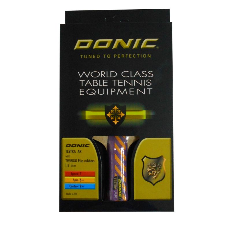 Фотография Ракетка Donic Testra AR with Twingo Plus rubbers 0