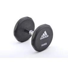 Гантель обрезиненная Adidas 10 кг Арт.ADWT-10322