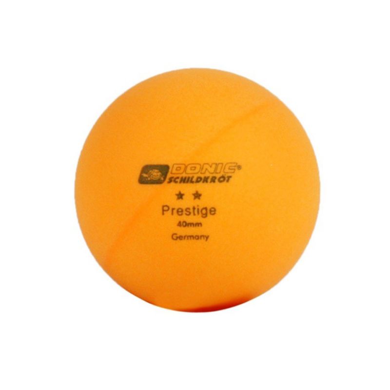 Фотография Мячики для настольного тенниса DONIC PRESTIGE 2, 6 шт, оранжевый 1