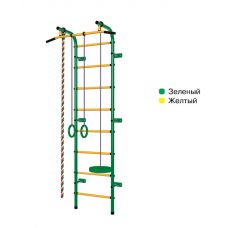 Детский спортивный комплекс Пионер С1Р зелёно/жёлтый